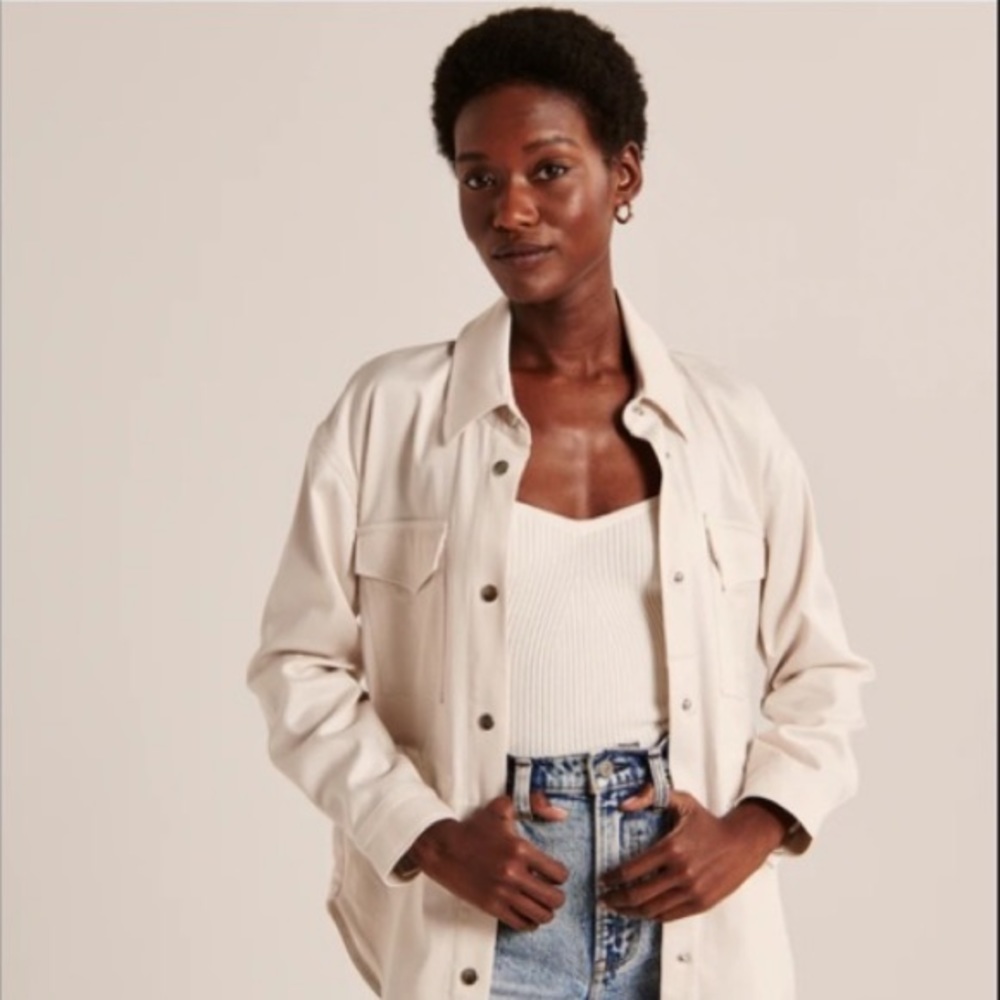Abercrombie & Fitch Utility Shirt Jacket “Shacket”